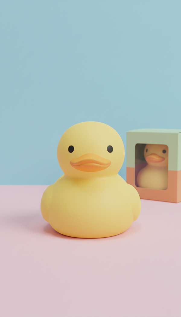 Lemonade yellow duck night light