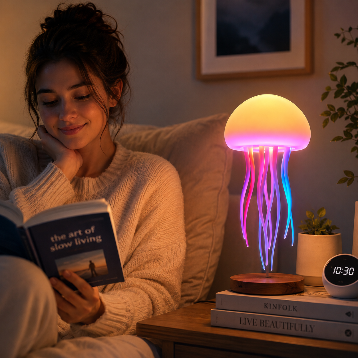 Velkaro™ Jellyfish Night Lamp